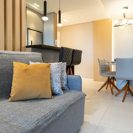 Apartamentos Piçarras: Beachfront Comfort with Pool and 24/7 Security Room photo