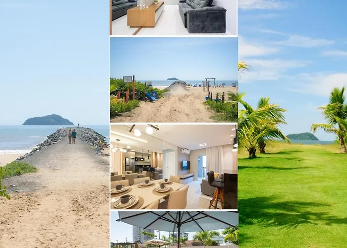 Apartamentos Em Bal Picarras 150 M Da Praia Com Sacada, Wi-Fi, Piscina, Portaria 24H, Playground E Vaga De Garagem